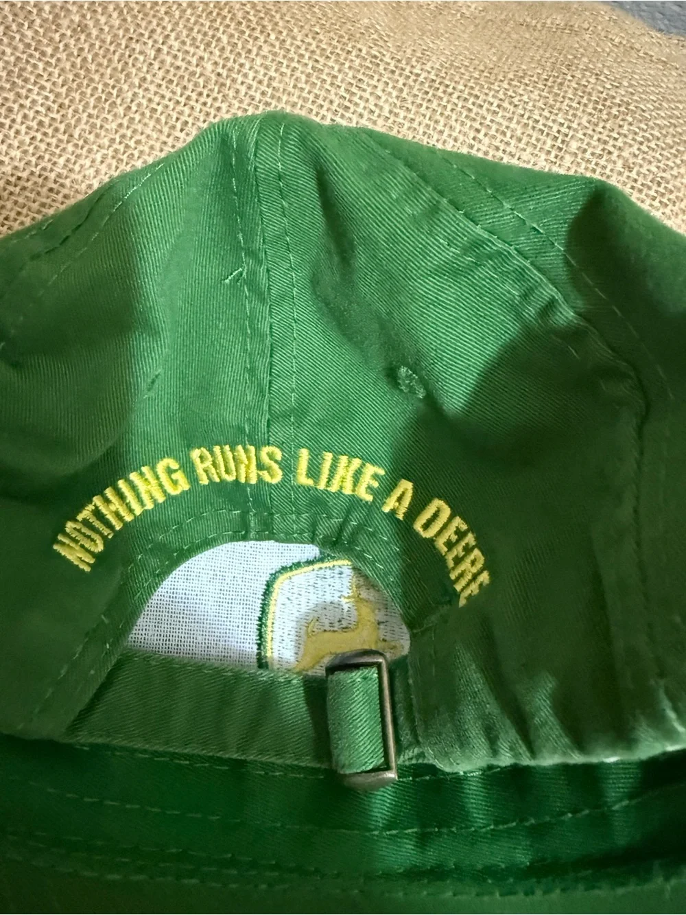 John Deere Green and Yellow Kids Baseball Cap